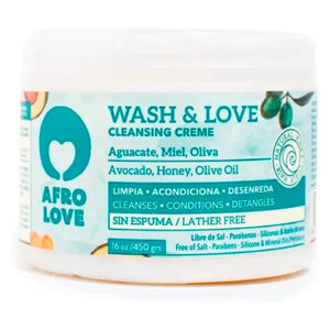 afro love wash love acondicionador cowash pelo rizado