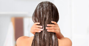mascarilla con proteína para método curly